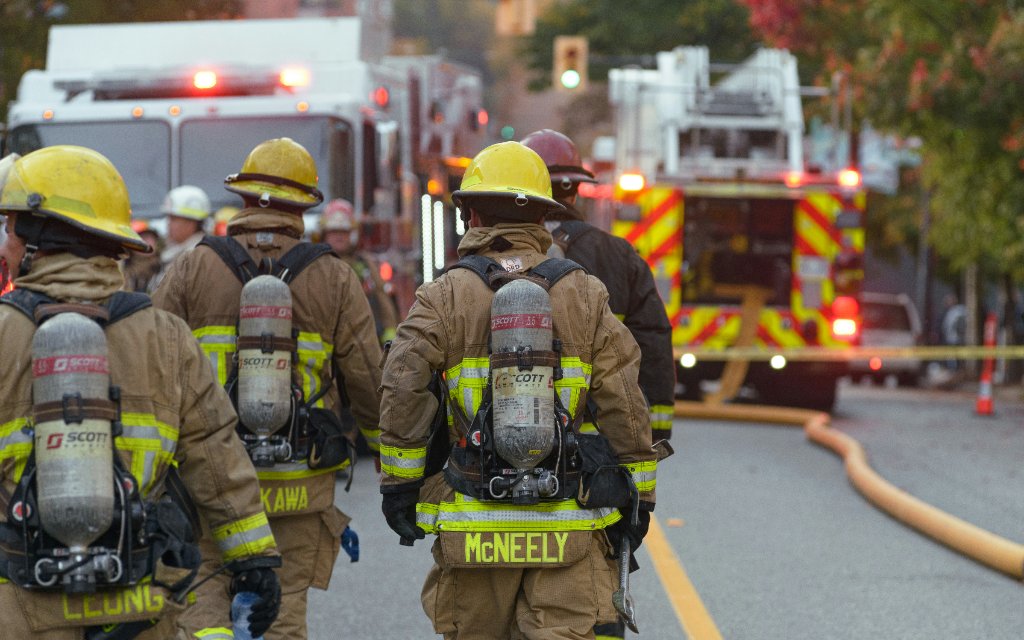 Fire department personnel